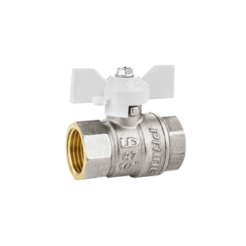 LD 47.300.20 W Кран шаровой латунный (white) Pride LD 47.20.В-В.Б полнопроходной 0,227