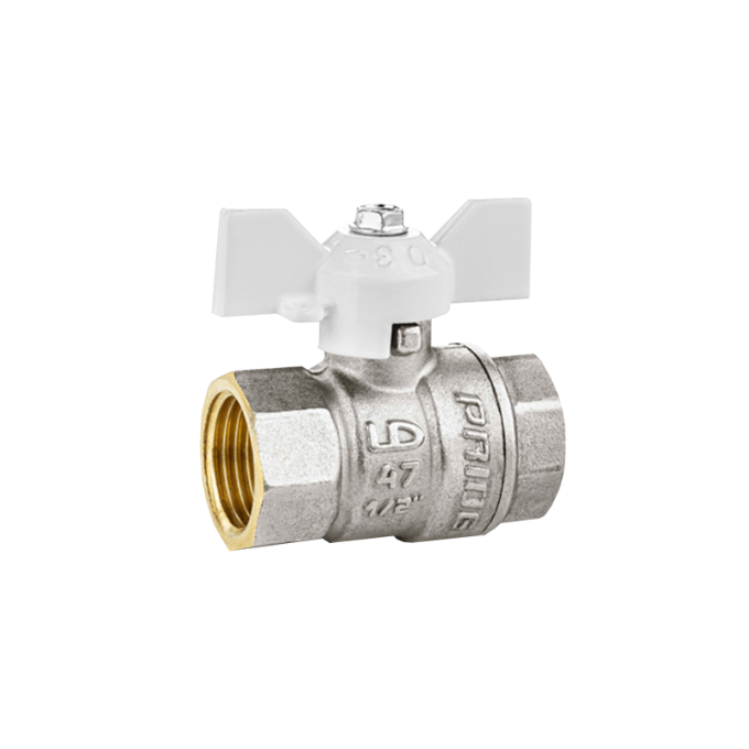 LD 47.300.20 W Кран шаровой латунный (white) Pride LD 47.20.В-В.Б полнопроходной 0,227 LD-47.300.20-W